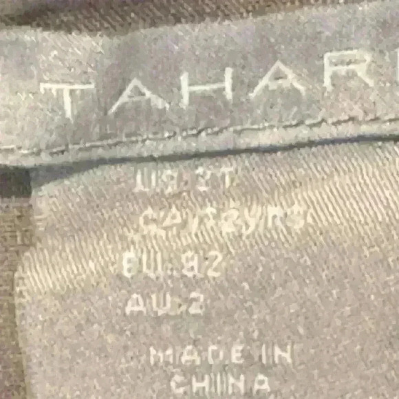 Tahari Toddler Girls 2T Gray Pleated Mini Dress Short Sleeve - Picture 3 of 6